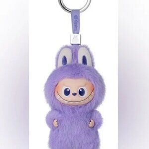 Authentic Pin For Love Labubu Pendant CONFIRMED PURPLE LETTER T NIB Ready Ship
